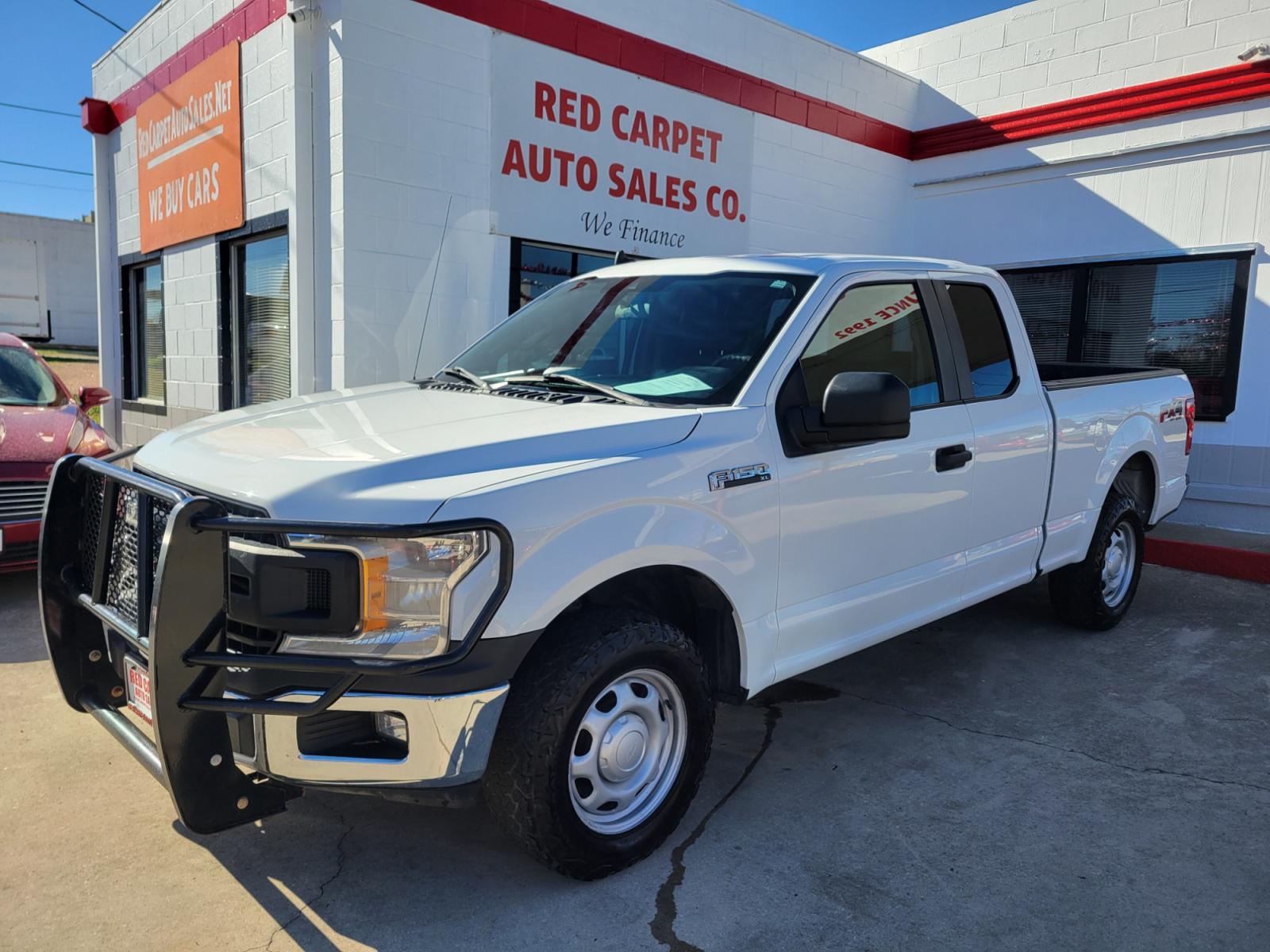 2020 WHITE Ford F-150 (1FTFX1E50LF) with an 5.0L V8 F DOHC 32V engine, Automatic transmission, located at 503 West Court, Seguin, TX, 78155, (830) 379-3373, 29.568621, -97.969803 - 2020 Ford F-150 Lariat SuperCab 6.5-ft. 4WD with a 5.0L V8 F DOHC 32V, Automatic, Tilt, Cruise, AM/FM Stereo, Power Windows, Locks and Side Mirrors, Bluetooth, Automatic Headlights, Front Grille, Front Bench Seating, Tinted Windows, Towing, Backup Camera, Bumper Sensors and more!! - Photo #0